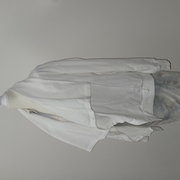 Young Fabulous & Broke White Open Front Waterfall Cardigan Size S NWT - Picture 10 of 13